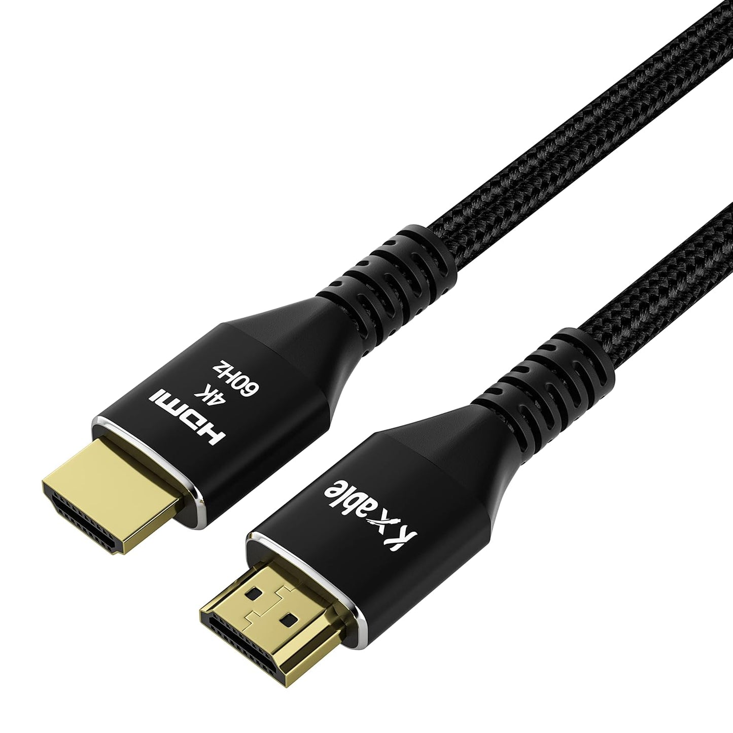 4K 8 (3 Pack), 2.0 4K 60Hz, 2K ,1080P, 2.2, PS5, HDMI Cable Feet Ultra HD HDMI Cable, Nylon Braided & Gold-Plated