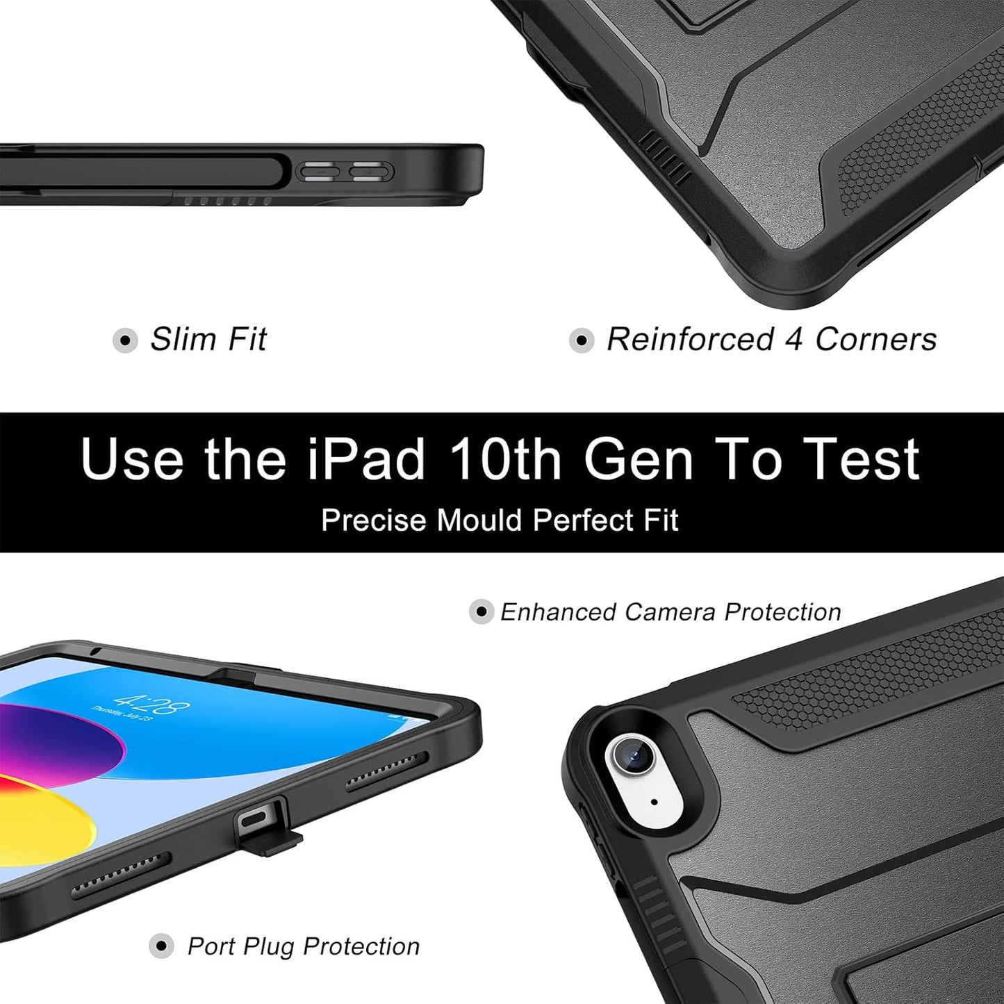 Soke (A16) 11th 11-inch 2025, 10th 10.9-inch 2022, Case for iPad Generation iPad Generation with Built-in Screen