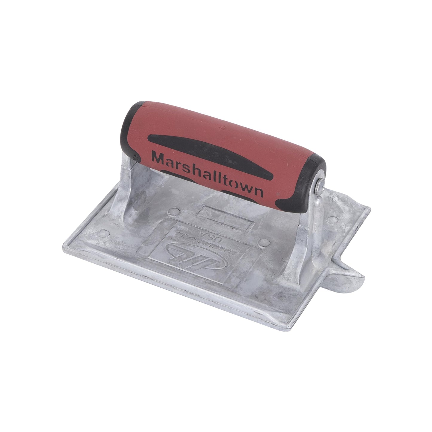 MARSHALLTOWN Heavy-Duty Zinc Concrete Groover, 6 x 4 3/8 inch Blade, DuraSoft Handle, Concrete Tools Made in The USA, 833D