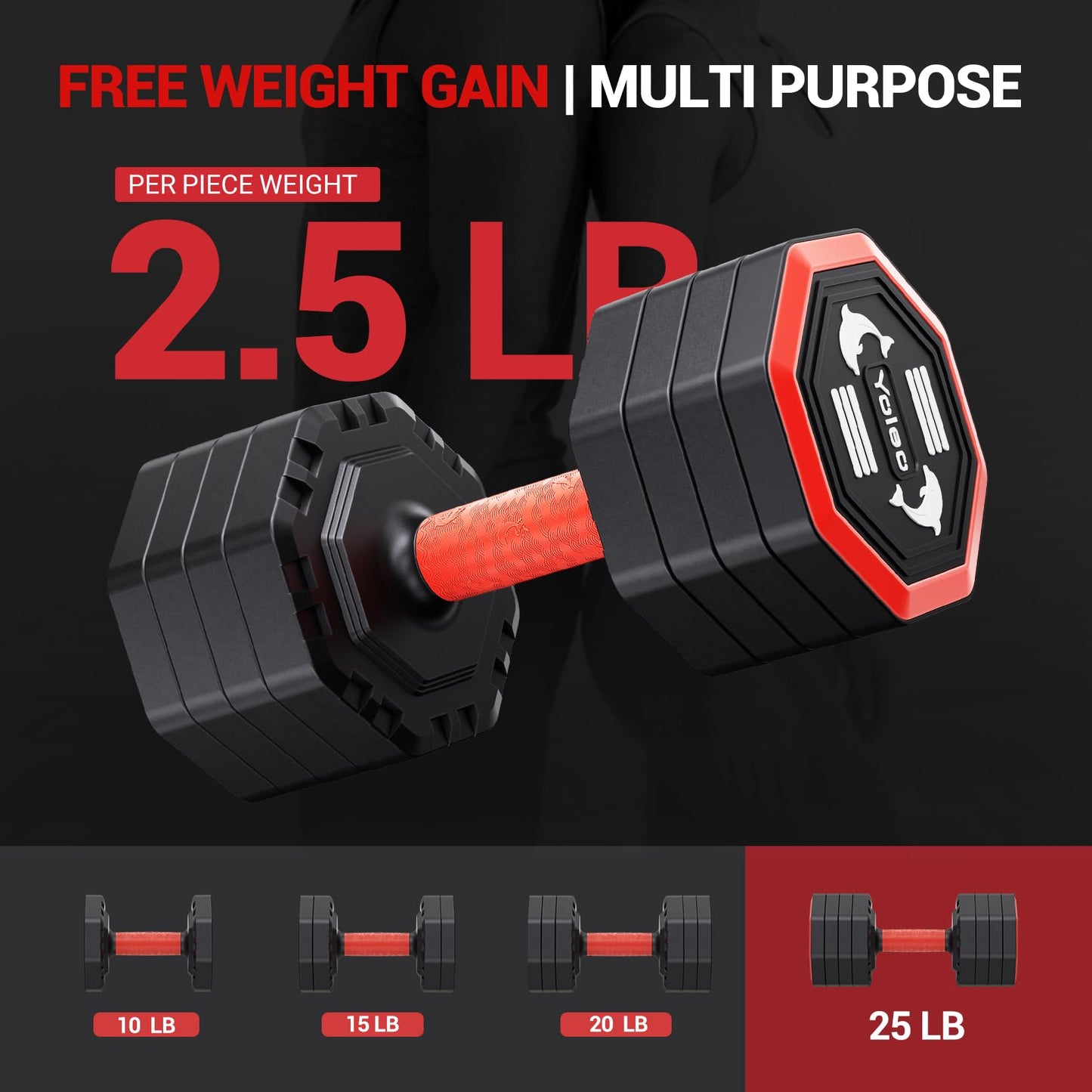 YOLEO 880LBS Weight Bench with Rack - Bench Press Set, Leg Extension, Preacher Curl & Flat/Incline/Decline Full Body Workout Bench, Adjustable Olympic Weight Benches for Home Gym(47.44IN WIDE GRIP) (1*Dumbbell+47.44“ Wide Grip)