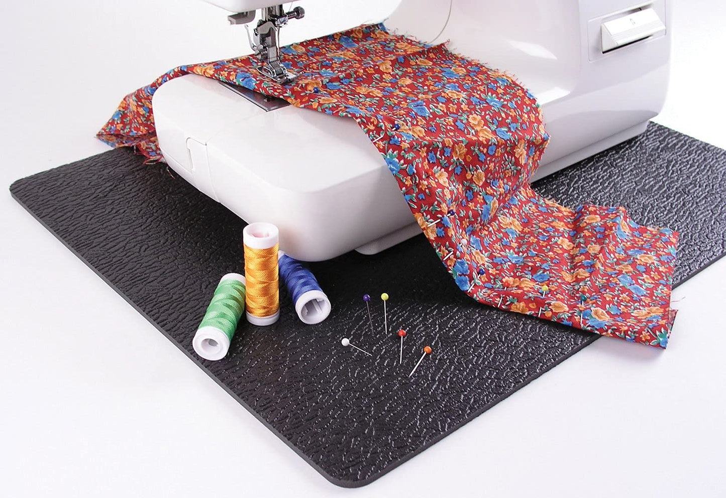 Cottage Mills Stay-in-Place Machine Mat - 11" x 14" - Calms Vibration and Dampens Noise. Great for Sergers. Made in USA.