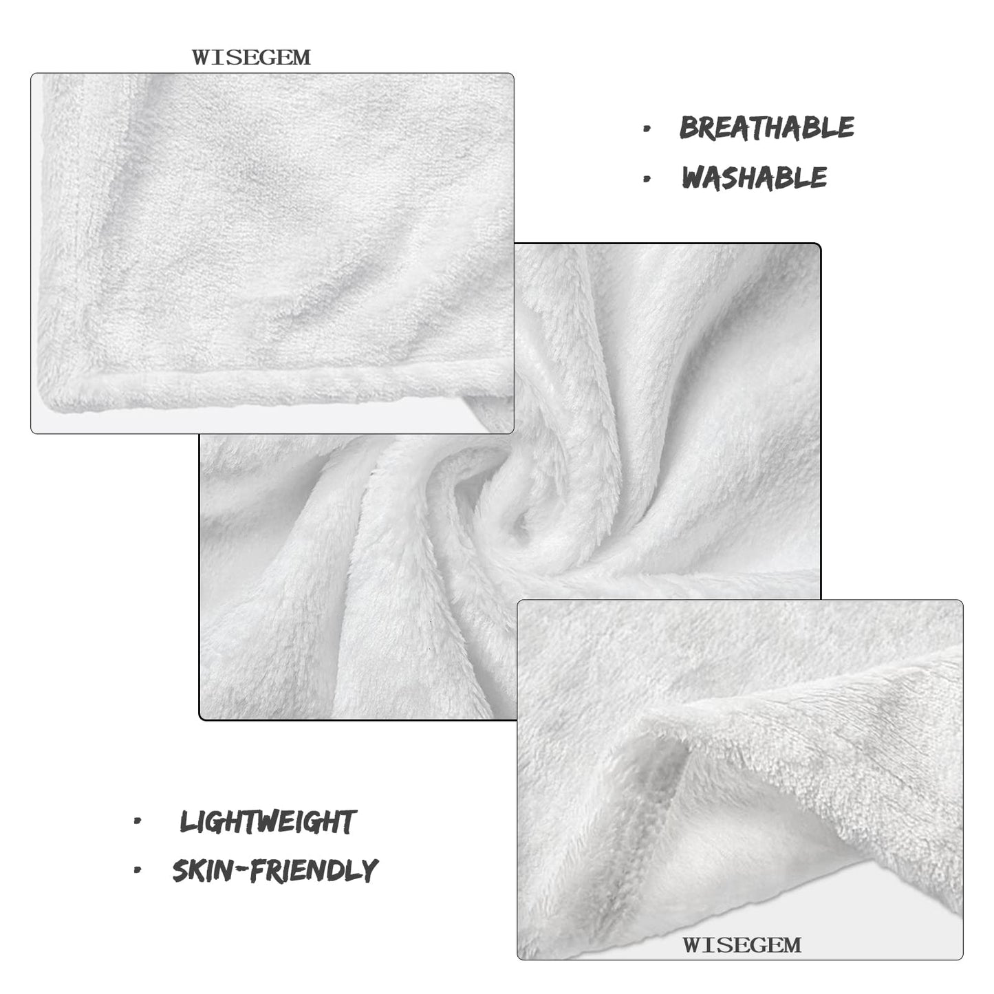 Wisegem Son Gifts from Mom - to My Son Blanket 60"x50" - Birthday Gifts for Boys from Mother - Sons Graduation Fathers Day Birthday Gift Ideas