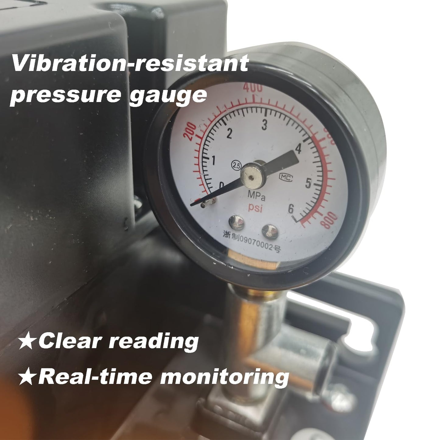 INTBUYING 220V 3L Automatic Lubricating Oil Pump 5Mpa High-Pressure Lubrication Oil Gear Pump Digital Display for Machine Tools Milling Lathe Printing Textile