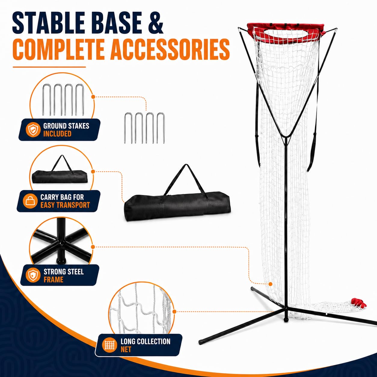 SCHENG-V Volleyball Setting Net, Setter Volleyball Training Net 7.5-11.5 FT Adjustable Height, 45°-180° Adjustable Angle, Stable Base for Indoor Outdoor Practice Equipment