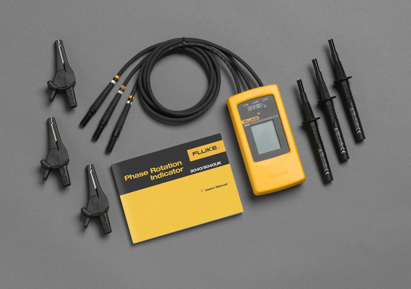 Fluke 9040 3 Phase Rotation Indicator