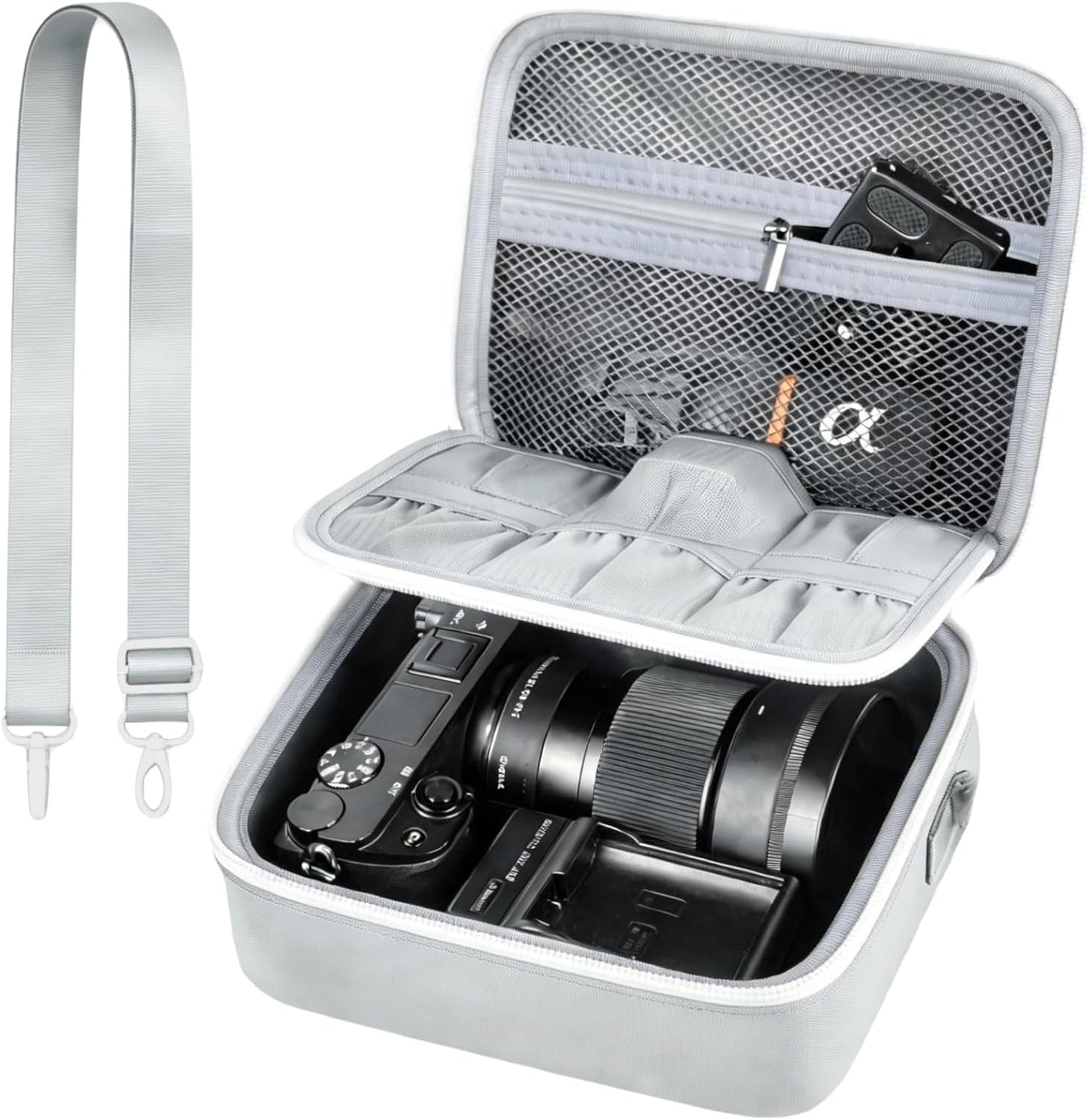 ZV-E10 a6400/ a6700/ a6100/ a6000/ a6600/ a6500 casmilee Camera Case for Sony Alpha Alpha Mirrorless Digital Camera