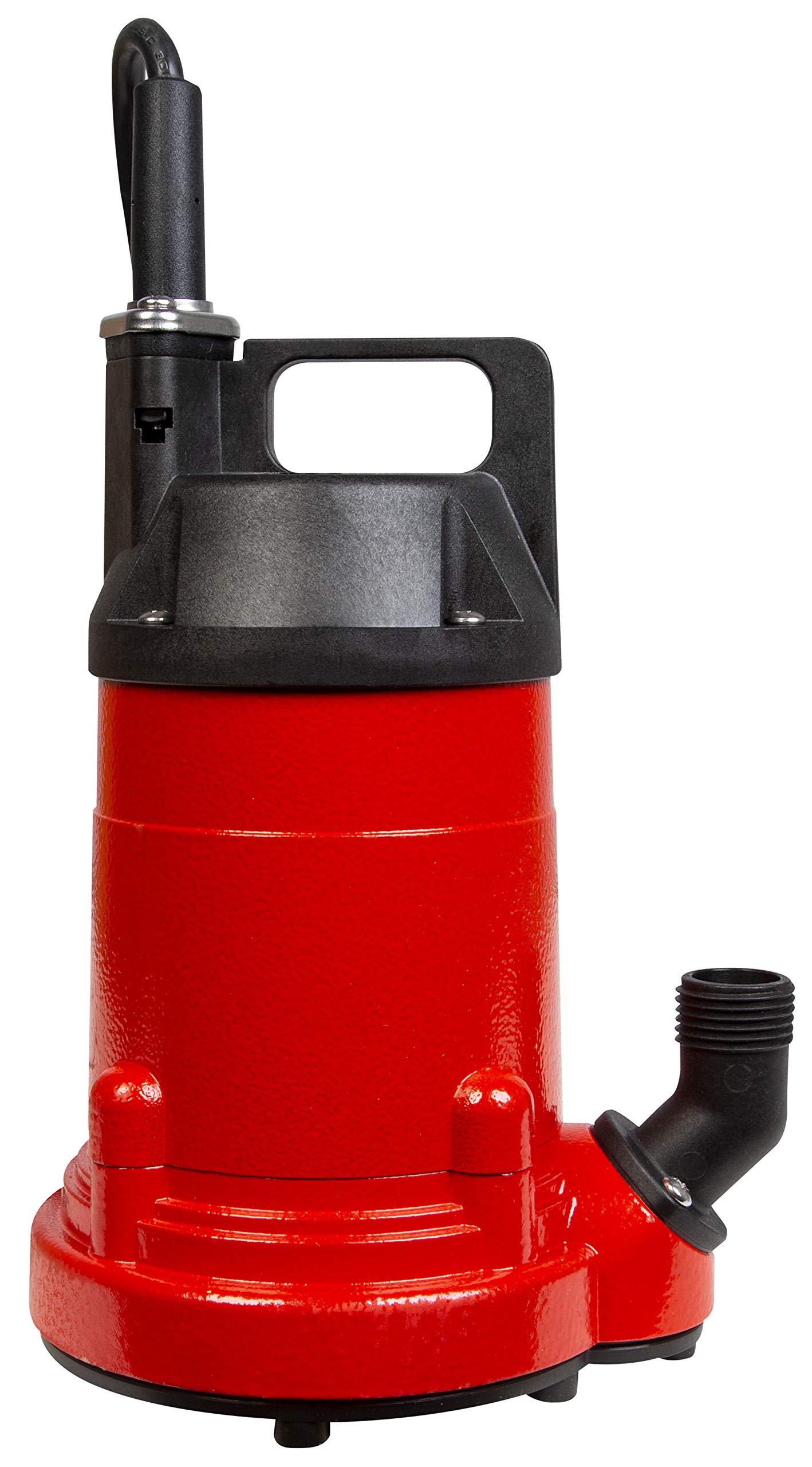 Red Lion RL25U 115 Volt, 1/4 HP, 1500 GPH Manual Aluminum Utility Pump with 10-ft. Cord, Red, 14942730
