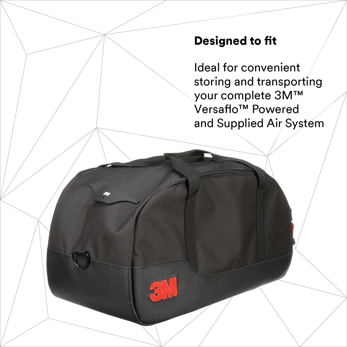 3M PAPR, Versaflo Carry Bag for Transporting and Storing Powered Air Purifying Respirator, Pack of 1