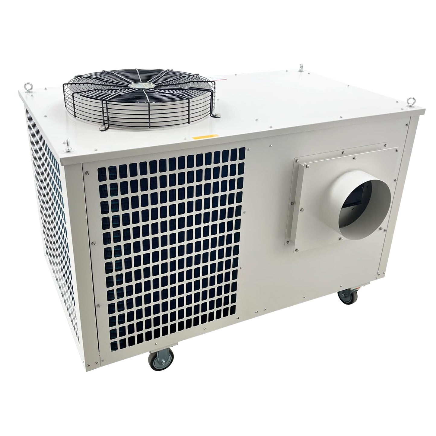 WYDDDARY Portable Air Conditioner Industrial Spot Cooler Air Conditioner 2700m³/h Mobile Cooling Aircon for Hospital Workshop Canteen Warehouse 220V 3Phase 6KW