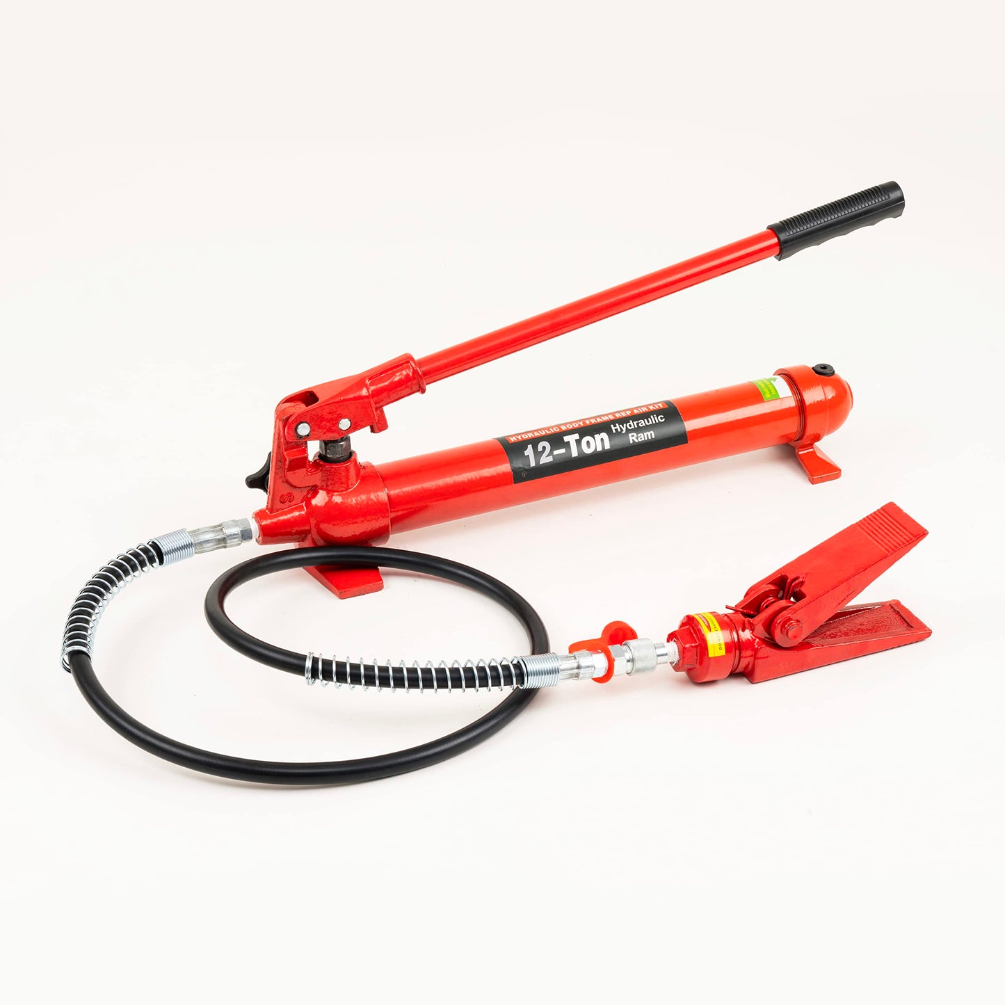 REDLOONG 6-20 Ton Porta Power Hydraulic Jack Kit, Heavy Duty Hydraulic Ram & Pump Set, Auto Body Frame Repair Tool with Extension Tubes for Car, Truck & Garage (tons, 12T)