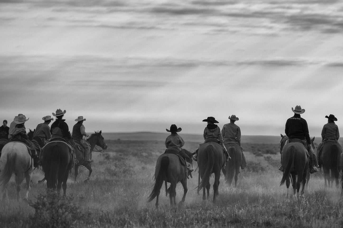 Art.com Wall Art Prints Riding Out by Dan Ballard, Animals Decor, 24" x 16"