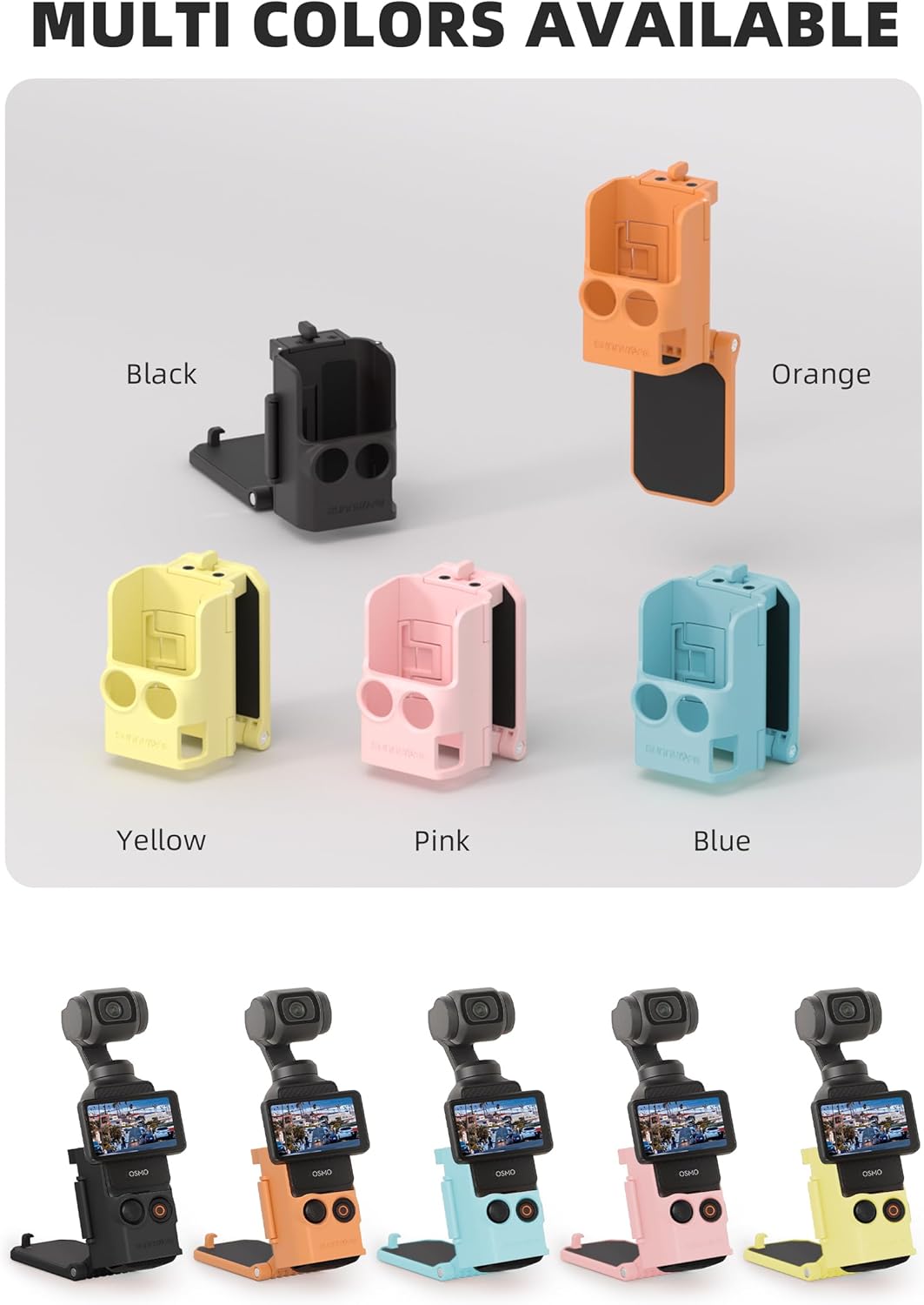 BTG 3 Magnetic Mount for DJI Pocket Accessories Magnet Mount (Pink)