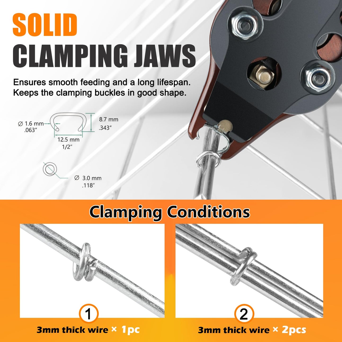Combination of Kamsin K-SC760 16 Gauge Pneumatic C Ring Gun Kit and 1/2-Inch Crown 18,000pcs Galvanized Hog Ring Staples