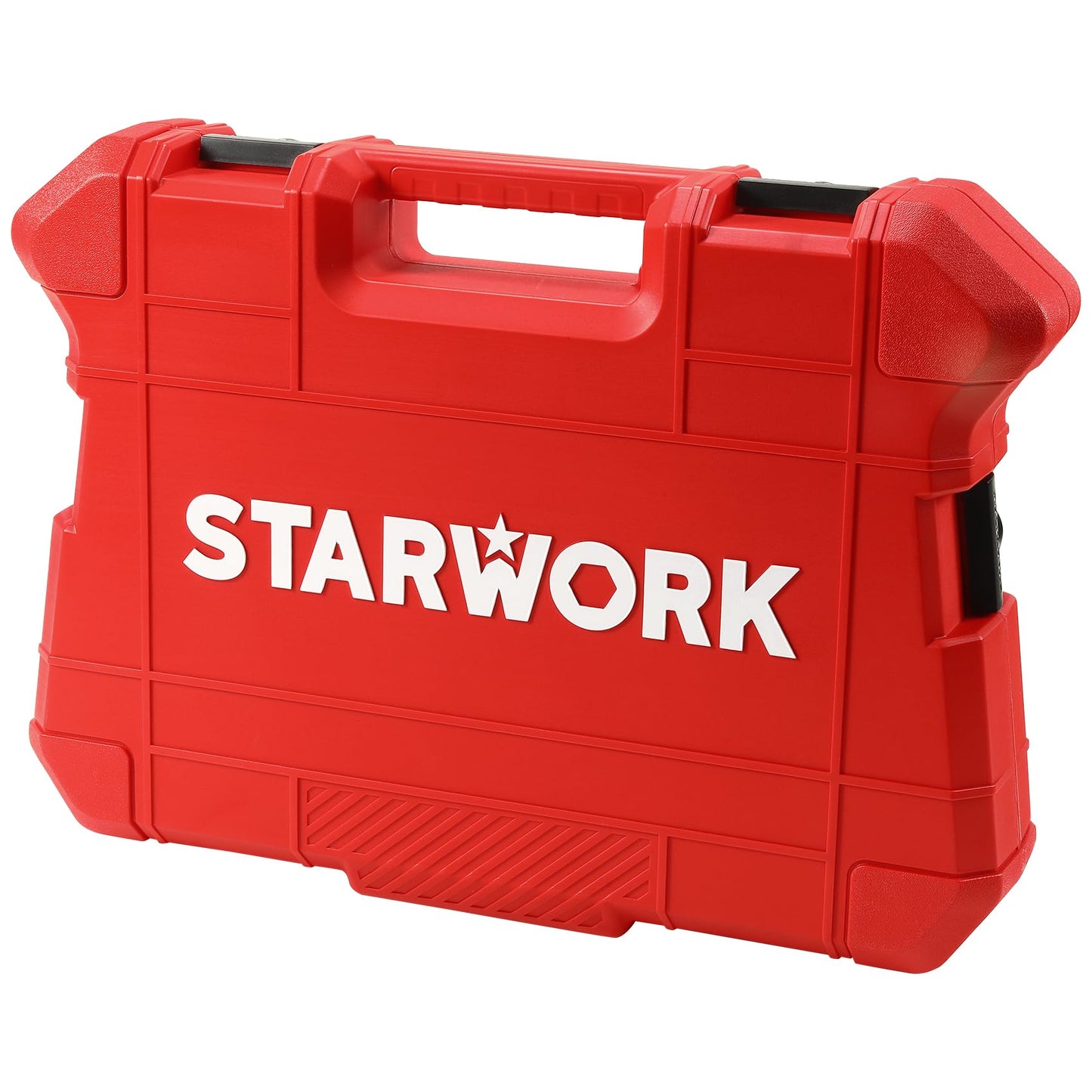 STARWORK TRUE MECHANIC 303-Piece Mechanics Tool Set, 120-Tooth Ratcheting Wrench Set, 1/4", 3/8", 1/2" Drive, Professional, SAE/Metric