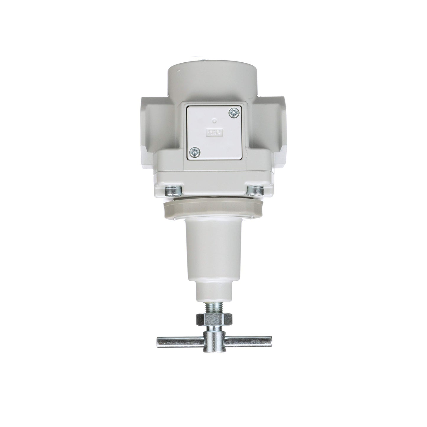 PneumaticPlus SAR400T-N04BG Compressed Air Regulator 1/2" NPT, T-Handle, Gauge & Bracket