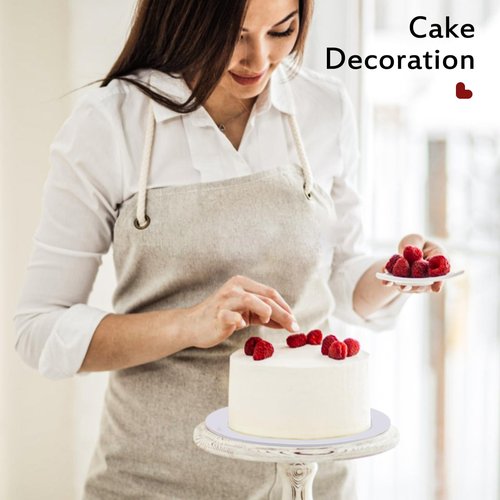 12 Pack White Cake Boards 10 Inch Round Cake Drum Base 1/4 Inch Thick Sturdy Cardboard Circle Plate Bases Para Pastel for Wedding