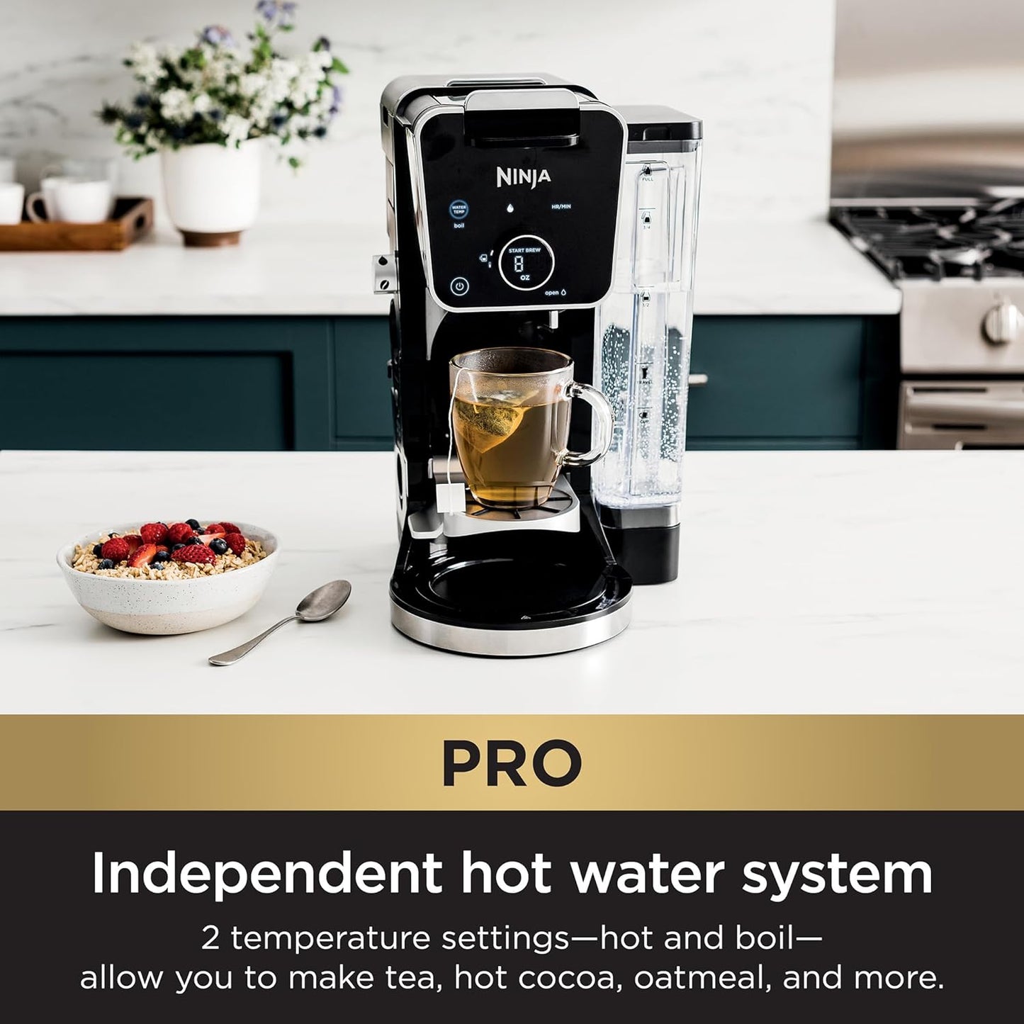 Ninja Drip Coffee Maker - DualBrew Pro Specialty System | 12-Cup & K-Cup Compatible, CFP301