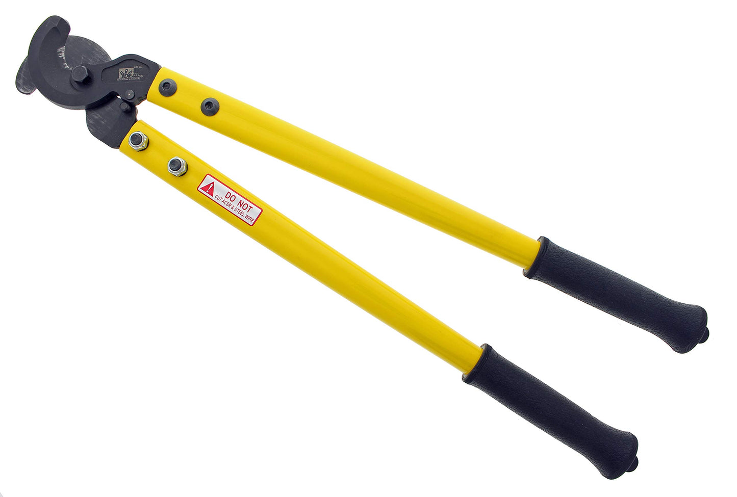 Ideal Electrical 35-032 Long Arm Cable Cutter - 22 in., 500mcm Copper, Aluminum Wire Cutting Tool with Precision-Ground Jaws, Replaceable Blades