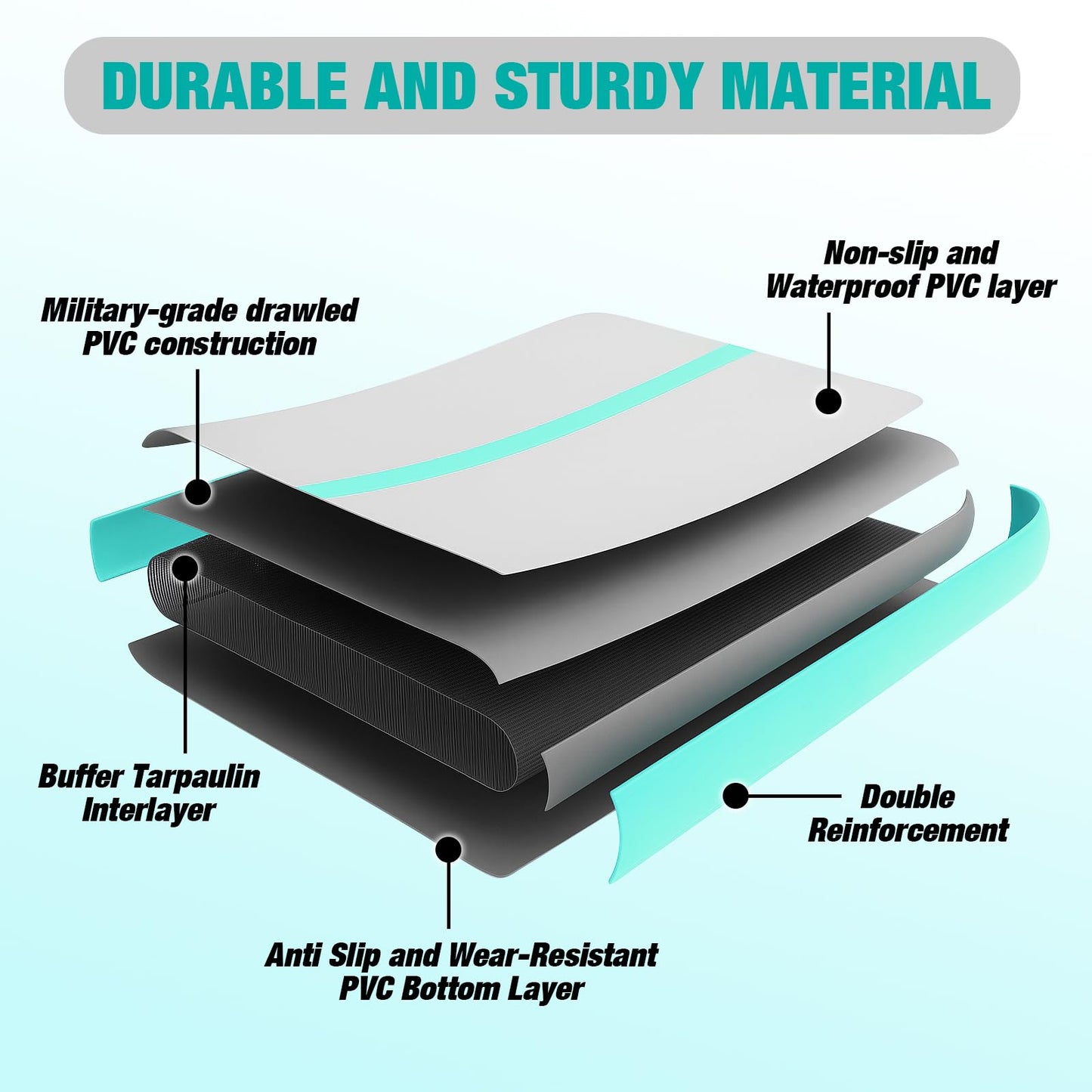 Inflatable Gymnastics Mat 10ft/13ft/ Air Training Mats+Gymnastics Barrel,4/6 inThickness Tumble Track Mat Inflatable Floor Mats with Air Pump for Tumble Gym Training Cheerleading Yoga Home Outdoor