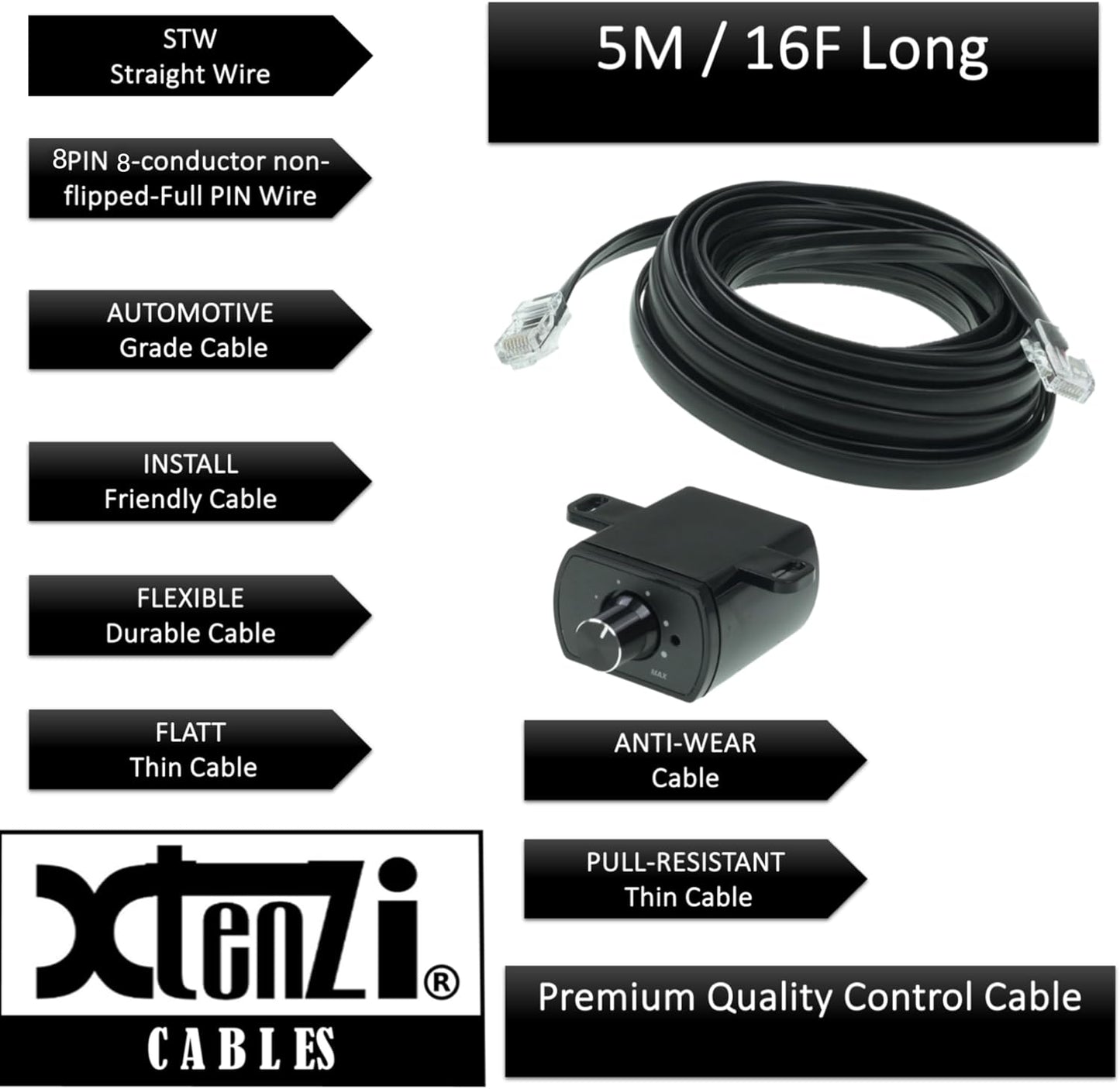 Xtenzi XTBR33 Replacment Bass Gain Volume Knob Control Remote KNOB for Z-BR II Remote Level Control Compatiable