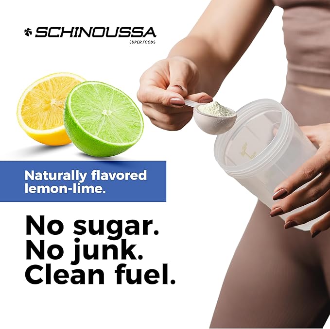 Lemon Lime Creatine HCL Powder | Micro-Dosed High Absorption Creatine | Naturally Flavored & Sweetened | Stimulant-Free | Vegan, Gluten-Free | Pre/Post Workout Supplement | 60 Servings