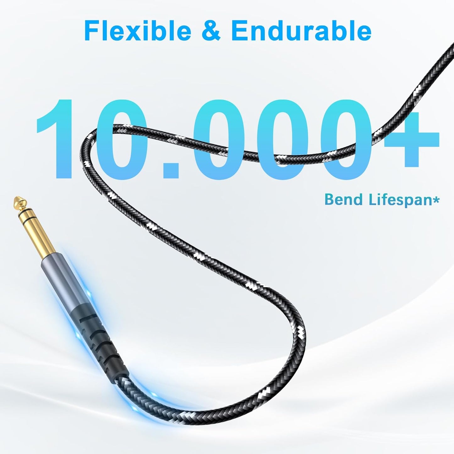 1/4 3 1 1/4 13 3.3FT Lightning to TRS Audio Stereo Cable, in to Male Aux Audio Cord Compatible with iPad, iPhone Pro
