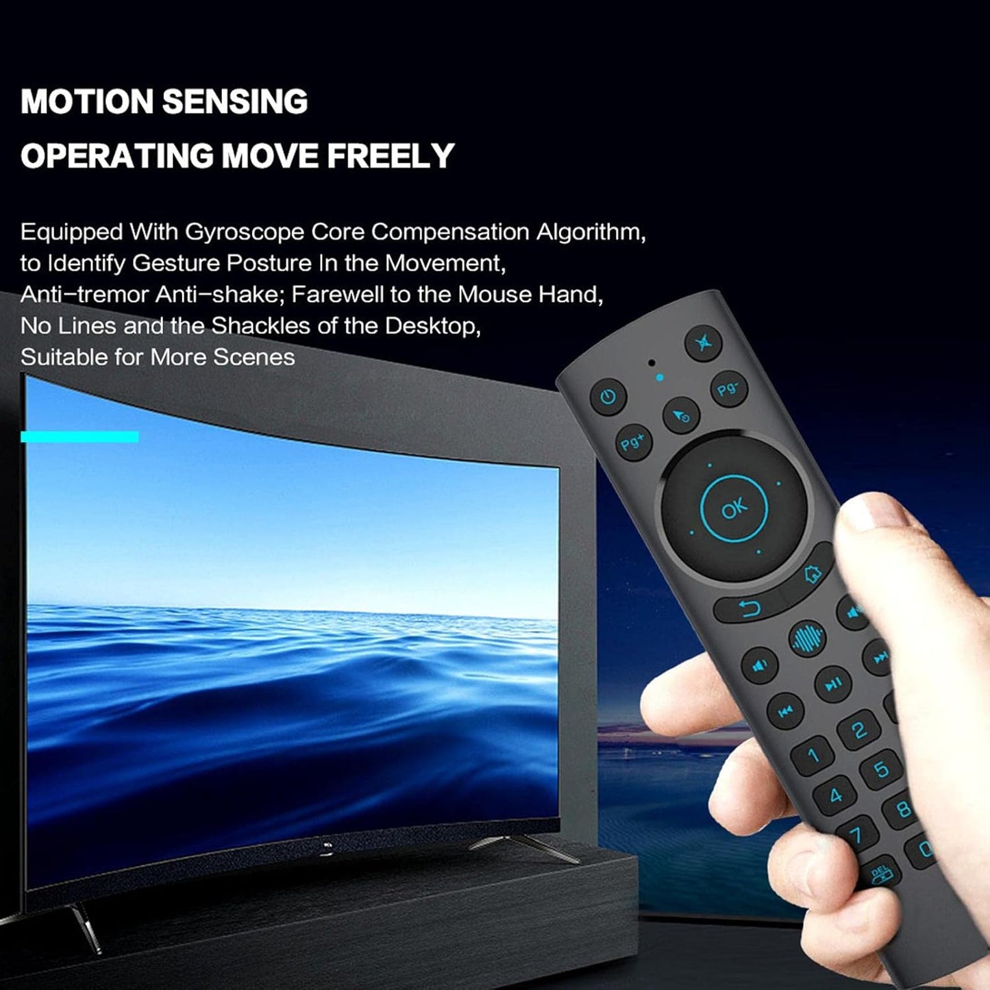 ZEZEFUFU G20S 2.4G Replacement PRO BT Wireless Voice Air Mouse for Android TV Box Smart TV Remote