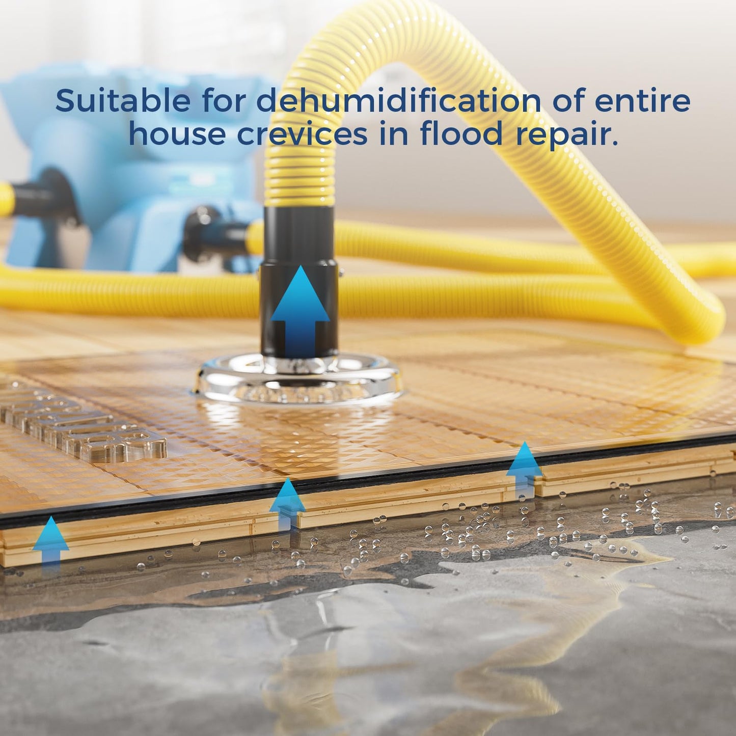 AlorAir Air Drying System Mat – X-Force Rescue Mat for Efficient Floor Drying, Ideal for Water Damage Restoration in Wood Floors and Any Floor Layout