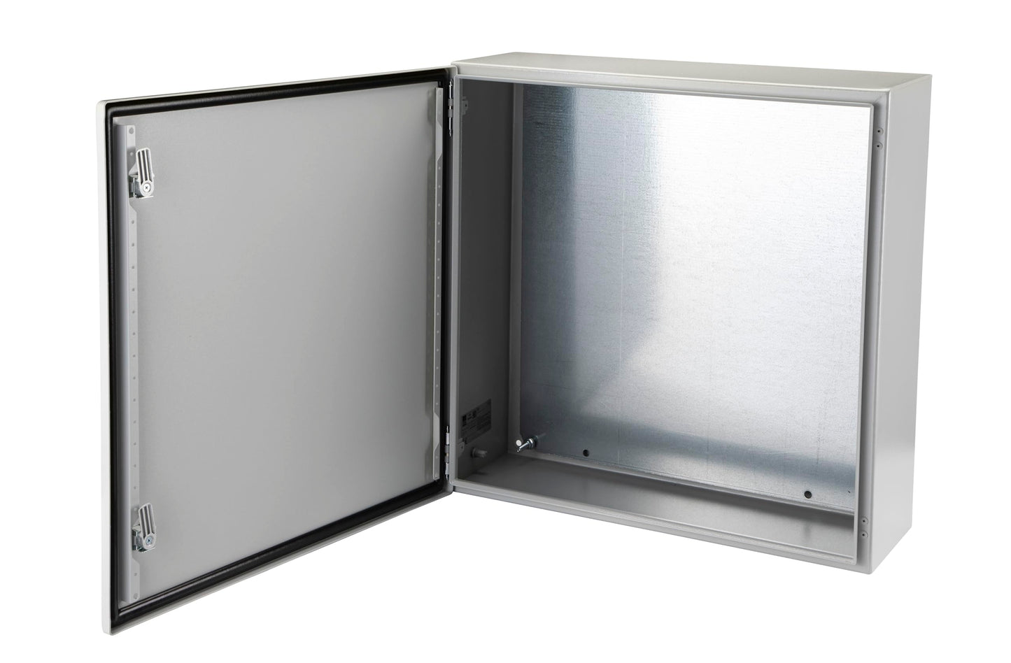 Rittal 1045.250, WM wall-mounted enclosure, Single Door, Carbon Steel, 19.7" Height x 15.7" Width x 8.27" Depth