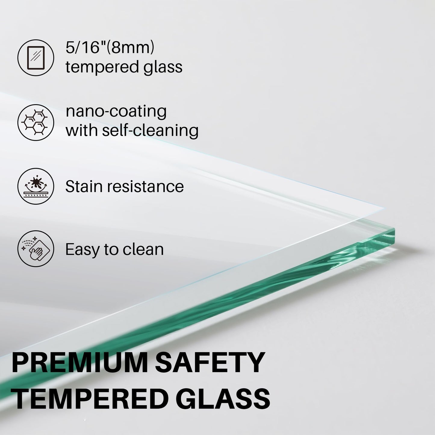 WinZo Frameless Shower Door 56-60 in W x 75 in H, Sliding Shower Door with 5/16"(8mm) Clear Tempered Glass Shower Door, Easy to Clean Bathroom, Silent Soft-Close Design, Brushed Nickel