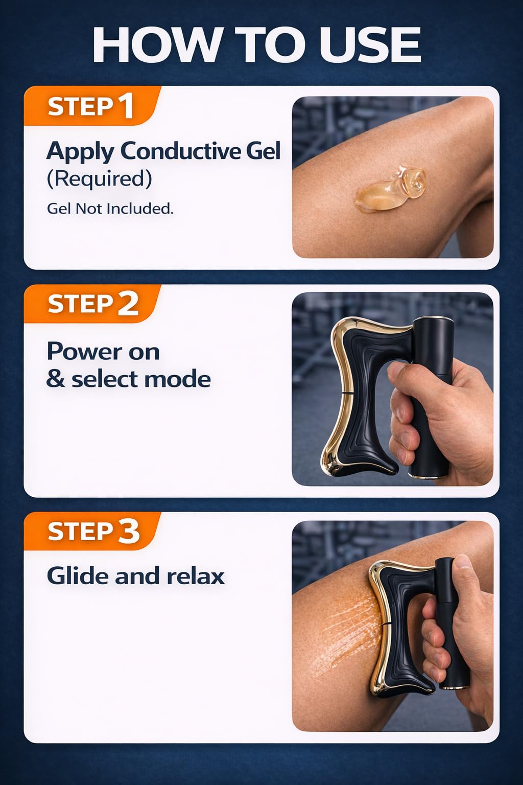 Heated Muscle Scraper Tool, Fascia Release Full Body Contouring Machine, Muscle Scraper Tool Features Modes: Vibration, Heat Therapy and Microcurrent, Fascia Instant Muscle Relaxation Soreness Relief