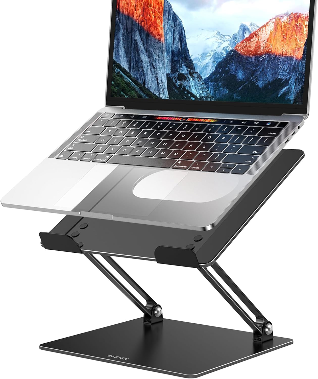 BESIGN LS10 10-14" Laptop Stand, Ergonomic Adjustable Notebook Tablet Stand, Computer Holder Compatible with Air, Pro
