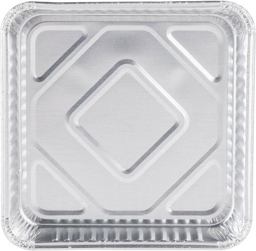 Extra-Thick Disposable Aluminum Baking Pans by [Brand Name] - 30 Pack, 9” x 9” Square, Recyclable, 2” High Walls