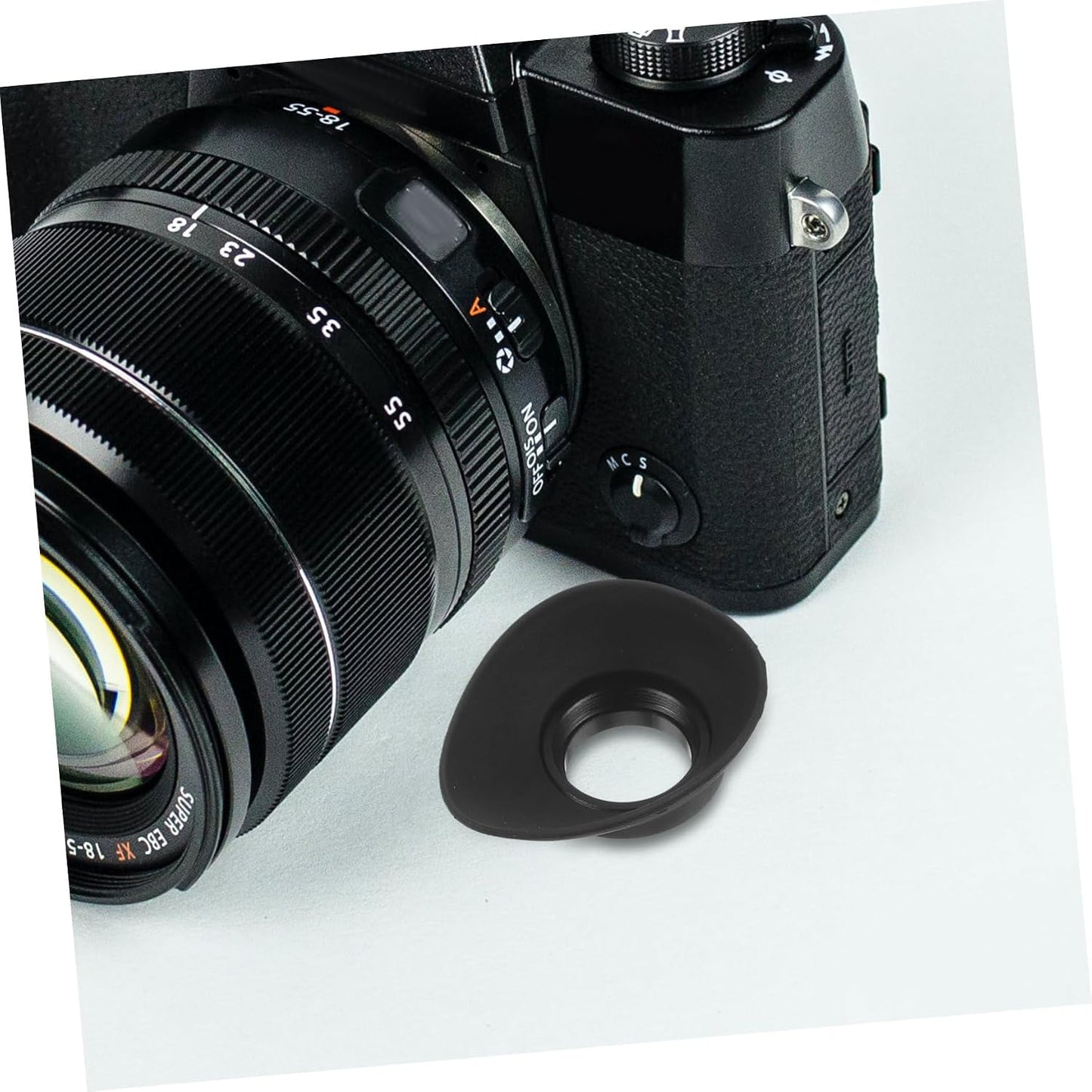Comfortable Rubber Eyecup for Cameras - Easy Installation