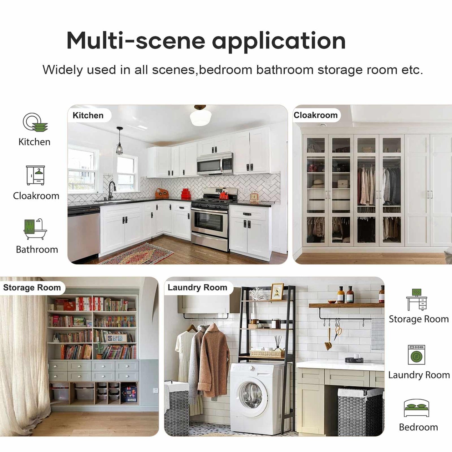 EaseLife Bifold Closet Door,for 30in x 80in (Double 15x80) Opening,French Glass Barn Doors with 2.5FT Concealed Bi-Fold Sliding Hardware Kit Included,Preassembled Door,Easy Install,DIY staining
