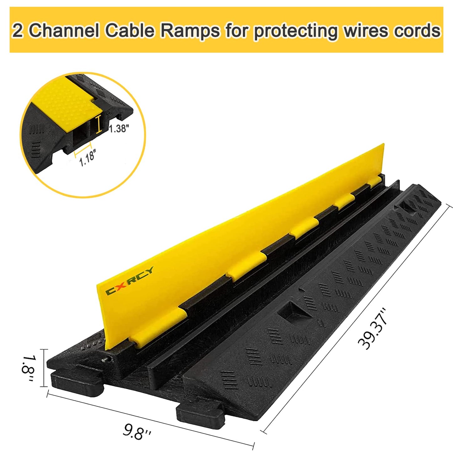 CXRCY Cable Ramp 2 Channel 7 Pack
