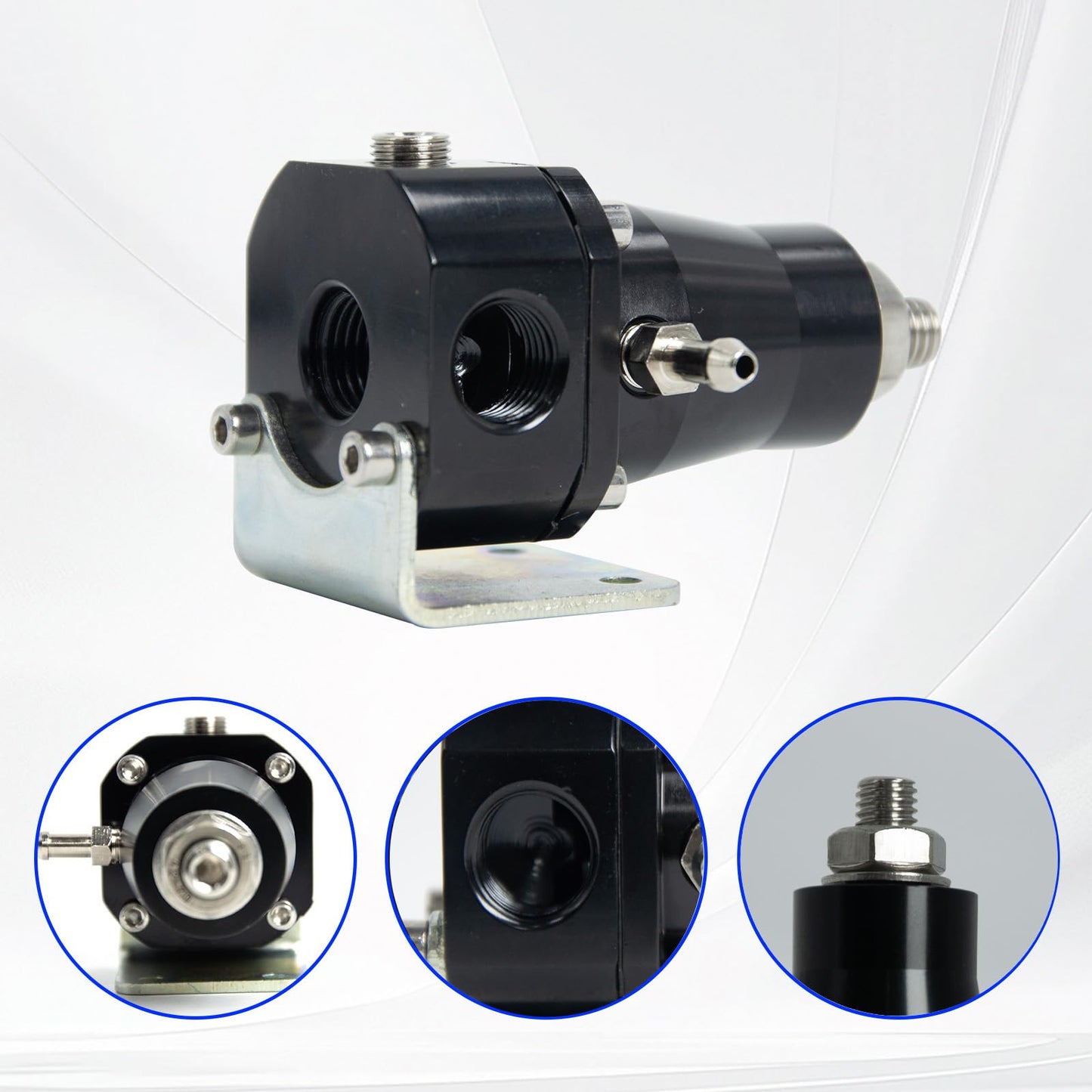 13129 Regulator, EFI Bypass, Adjustable (2) -6 inlets, (1) -6 bypass
