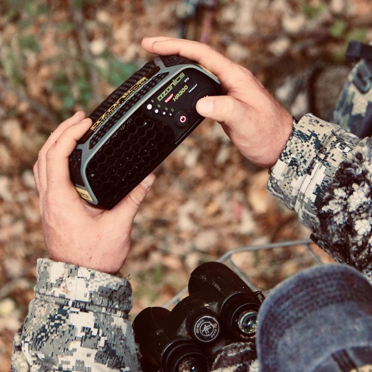 Ozonics HR300 Scent Eliminator | Ozone Generator for Hunting with Boost Output Setting | Scent Control with 3 Modes of Operation | Ozone Odor Eliminator Machine with Rechargeable Battery & Tree Mount