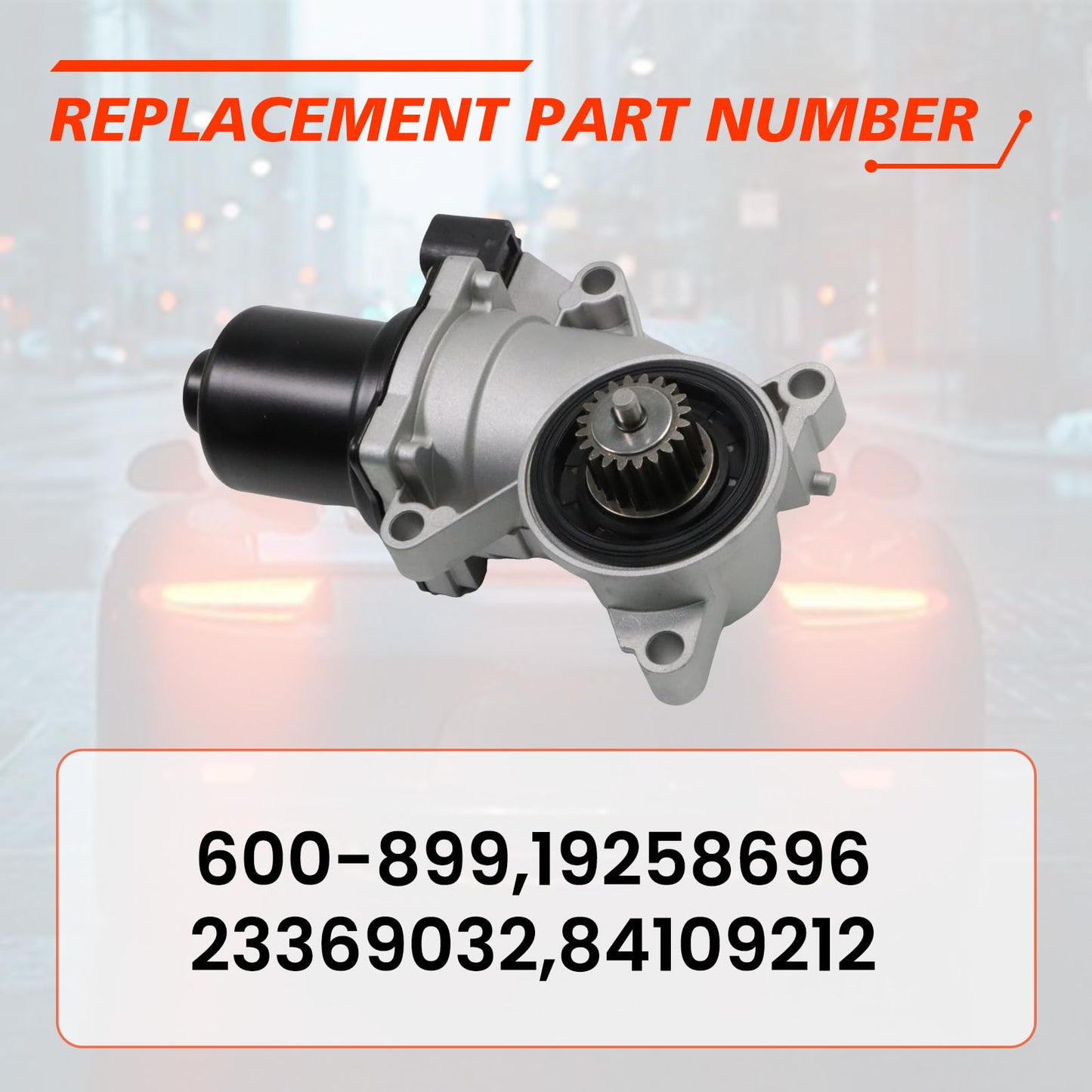 YDMON 4WD Transfer Case Shift Motor Actuator 600-899, Compatible with Avalanche Tahoe Sierra 1500 Yukon XL Silverado 1500 2007-2018, Replaces Transfer Case Shift Motor Assembly 19258696 23369032