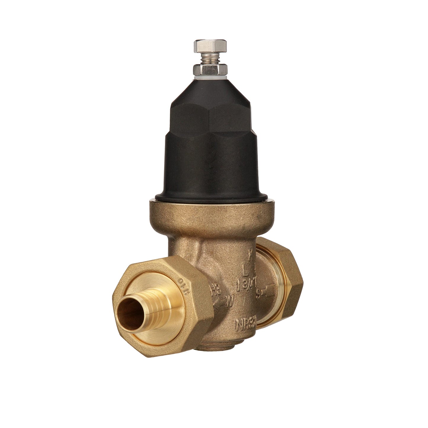Zurn Wilkins 34-NR3XLDUPEX 3/4" NR3XL Pressure Reducing Valve with Double Union PEX Crimp Tailpiece Connection