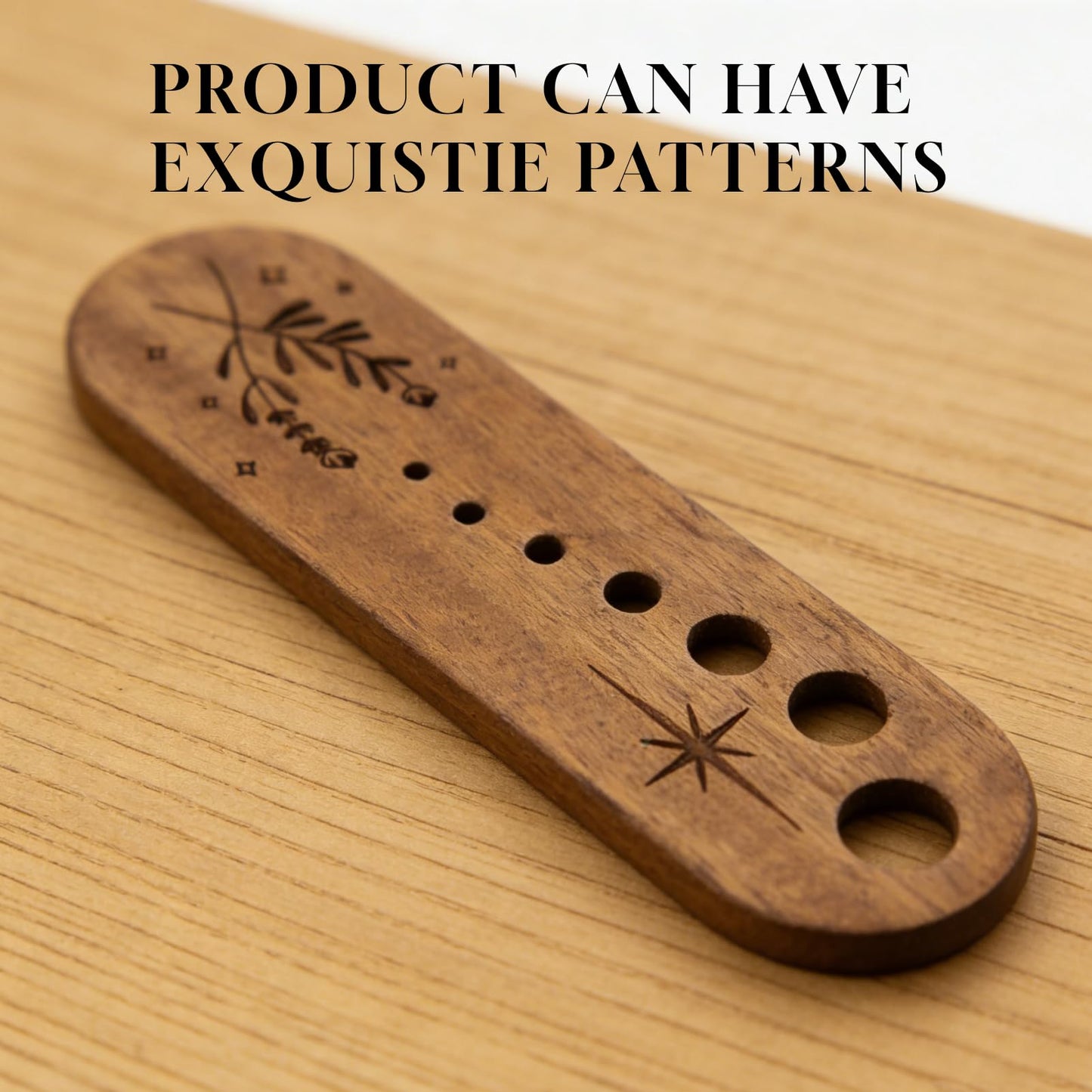 Wooden Vegetable Leaf Separator Herb Stripper,Essential Herb Stripper Tool, Fun Kitchen Gadgets for Home & Chef Use, Exquisite Kitchen Gift Supplies