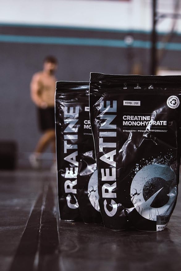 Vivo Life - Creatine Monohydrate Powder Micronised - Vegan, Unflavoured (8.8 oz, 84 Servings)