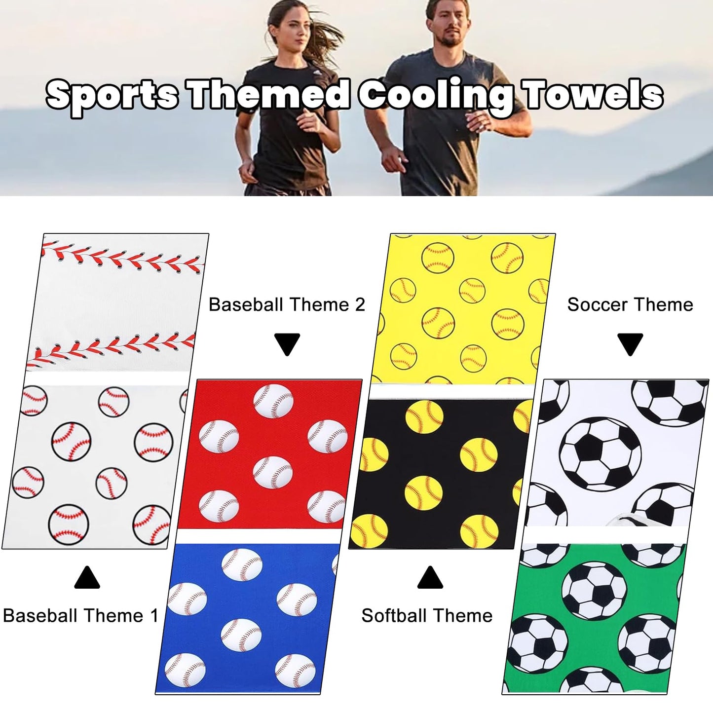 HMGES 2pcs Softball Cooling Towels for Bogg Bag – 160GSM Breathable Ice Towels, Thickened Chilly Sports Accessories for Beach/Gym/Travel/Workout, Bogg Bag Companion,Sweat-Absorbing/Quick-Drying