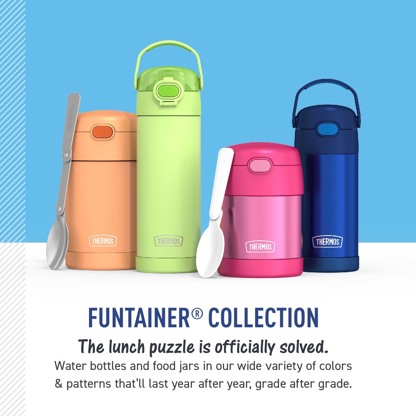 THERMOS FUNTAINER 16 Ounce Plastic Hydration Bottle with Spout, Mario