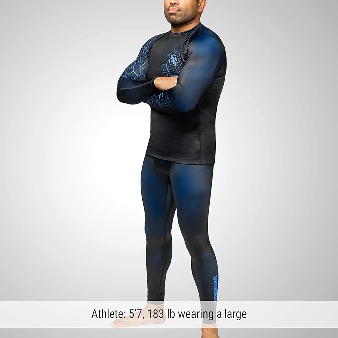 Hayabusa Geo Jiu Jitsu Compression Spats