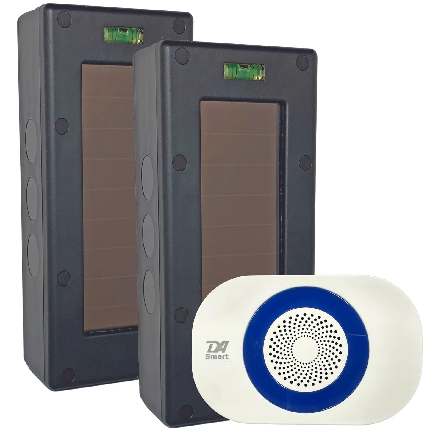 Dakota Alert Smart Solar Break Beam 4000 Electronic Driveway Alarm System – Wireless Outdoor Security Sensor, Wi-Fi Smart Receiver with Smartphone Alerts, 1-Mile Range