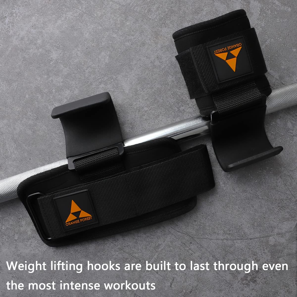 Weight Lifting Hooks (Pair), Heavy Duty Lifting Wrist Straps with 9cm Width Neoprene Padded, Hand Grip Support for Deadlift, Powerlifting and Pull Ups, Weightlifting Gym Gloves for Men and Women
