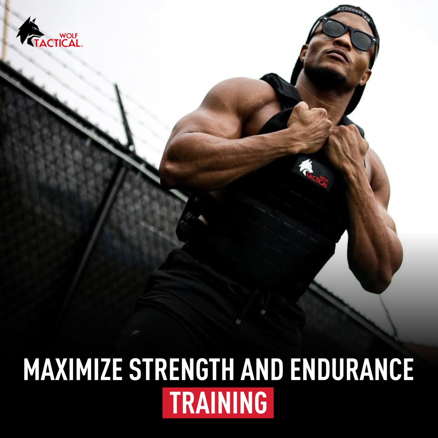 WOLF TACTICAL Weight Vest Plates - 5.75/8.75/14.5/19.75LB Pairs - WODs, Strength Training, Running, Heavy Workouts
