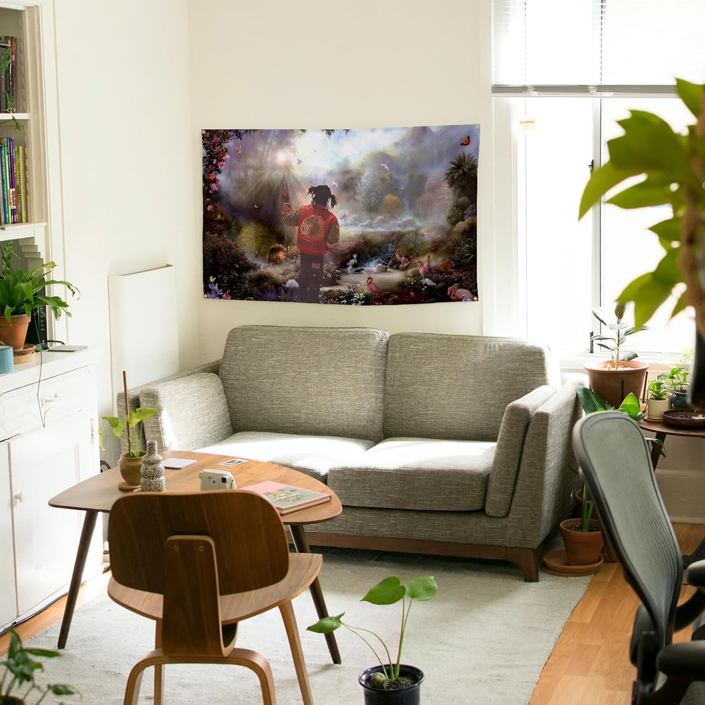 Rapper Flag | Chief in The Garden of Eden Decorative Tapestry - Durable 3x5 Feet for Indoor & Outdoor Use