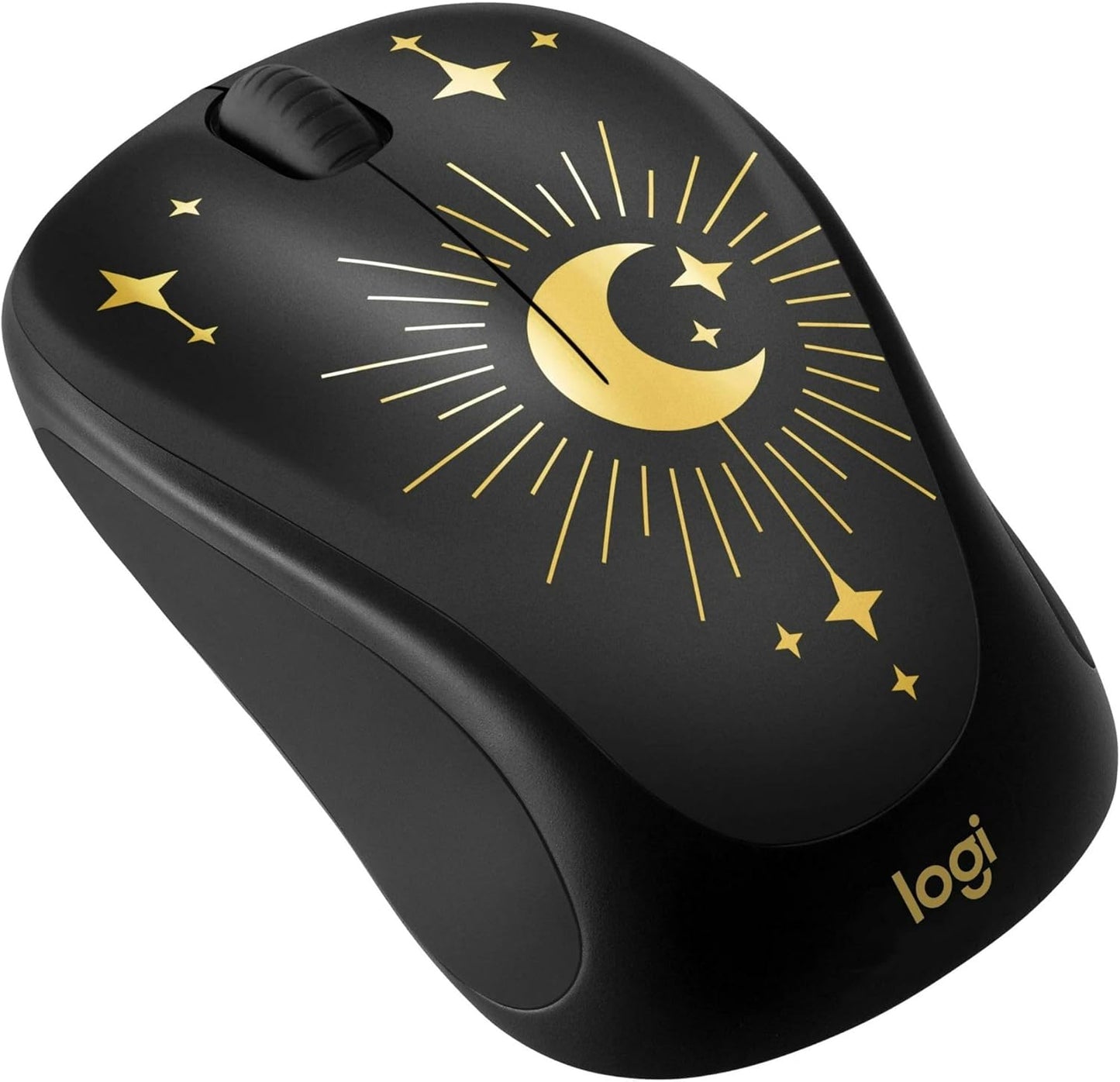 Logitech 2.40 Mouse - Optical - Wireless - Radio Frequency - GHz - Magic Night - Tilt Wheel